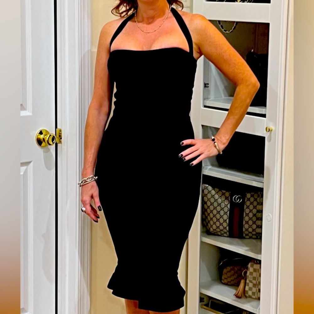 Black dress looks and feels like a Herve Leger dress without the price tag